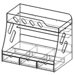 Двухъярусная кровать Дельта 20.01 в городе Шахты