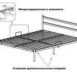 Односпальная кровать Мета  в городе Шахты